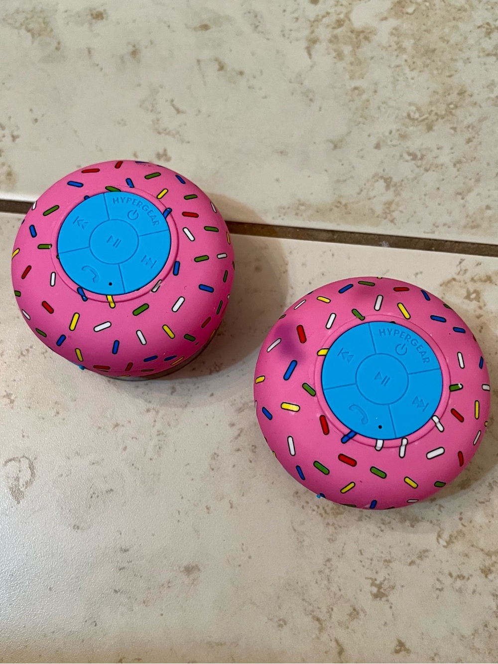Hypergear Donut Shower Speakers - set of 2